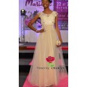 Robe longue Flower by CHARM'S - Ref : 7358