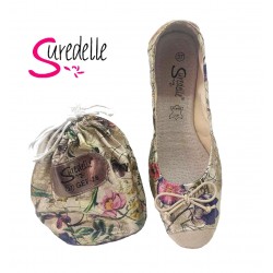 Ballerines pliables  SUREDELLE GEF28 BEIGE