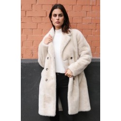 MANTEAU FAUUSE FOURRURE