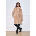 MANTEAU FAUSSE FOURRURE 7841