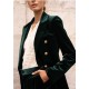 VESTE BLAZER EN VELOURS 7843