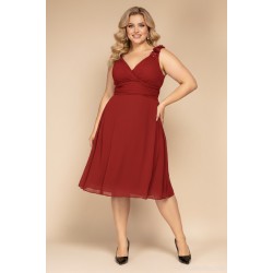 Robe grande taille cheryl 7847