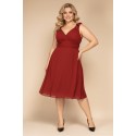 Robe grande taille cheryl 7847