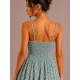 Robe courte à bretelles réglables 7858