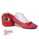 Ballerines SUREDELLE - REF: GE1 ROUGE