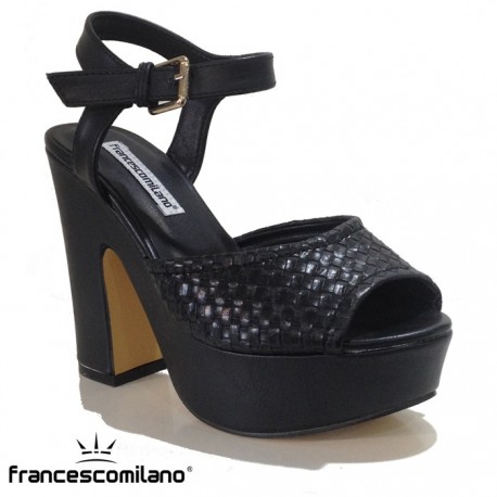 Sandales plateforme - FRANCESCO MILANO - Ref: 0612